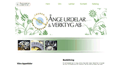Desktop Screenshot of angeurdelar.se